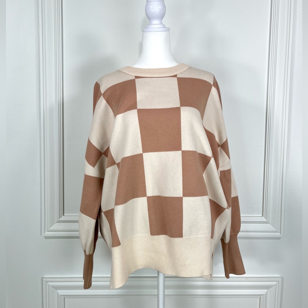 Amazon Checkered Sweater
